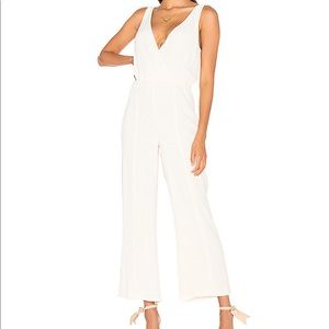 Privacy Please cream colored Jumpsuit